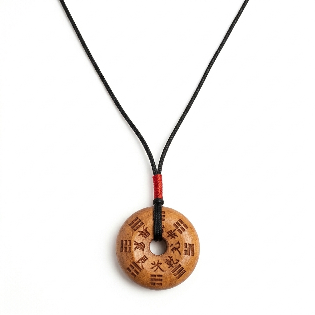 Thunder-Struck Wood Rune Safety Disc