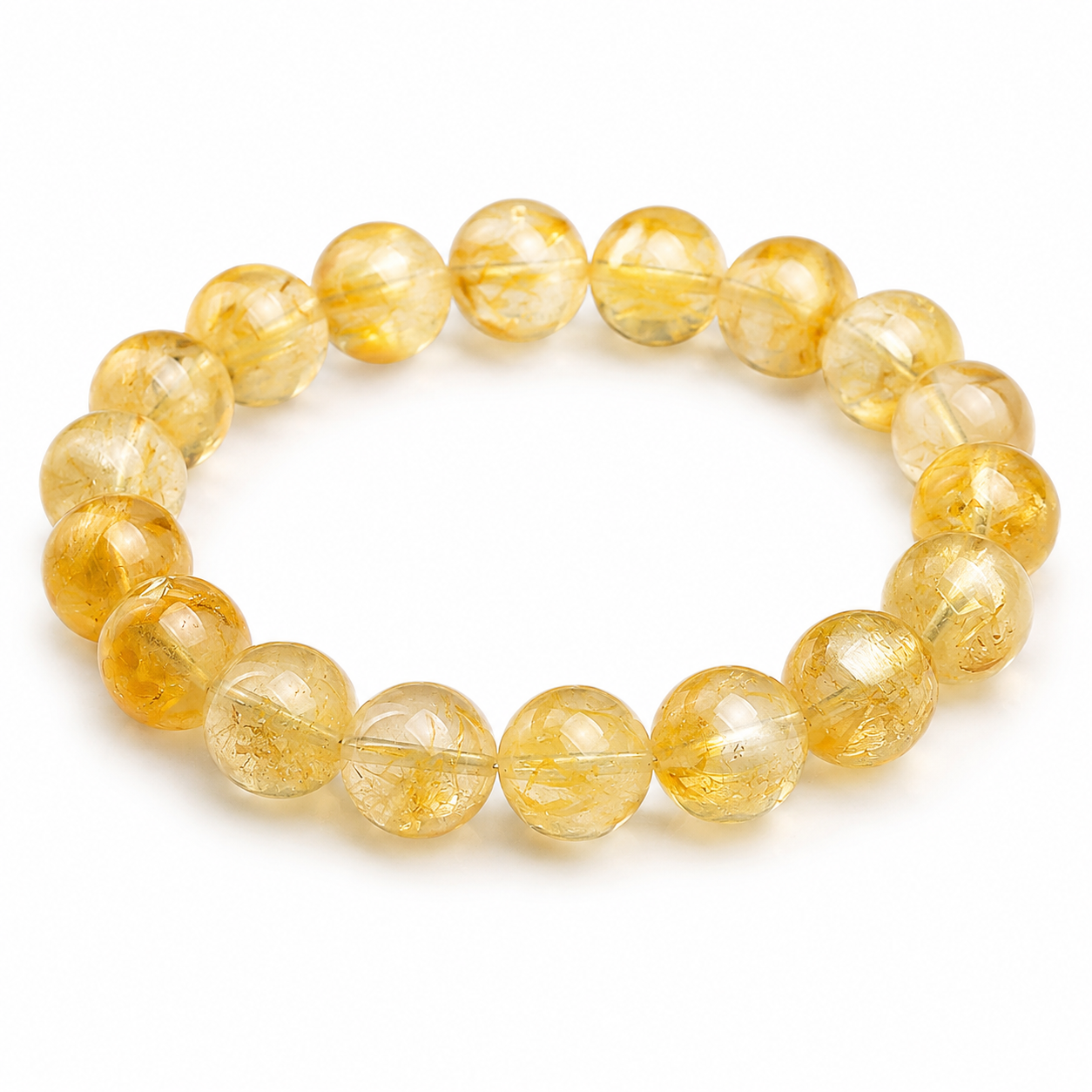 Golden Flow Citrine Bracelet
