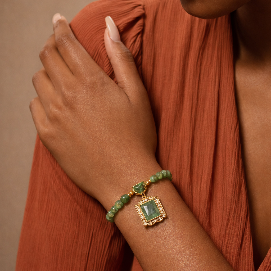 Verdant Pulse Bracelet