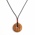 Thunder-Struck Wood Rune Safety Disc